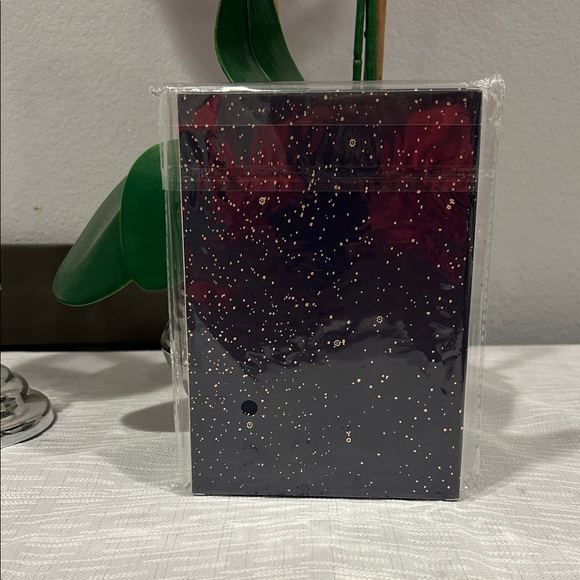 Fashion Jewelry Blue and Gold Notebook - Picture 2 of 2